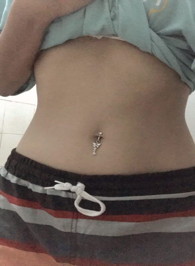 MODRSA Clip on Belly Rings - Fake & Realistic Nose & Belly Piercing Rings - Image 2